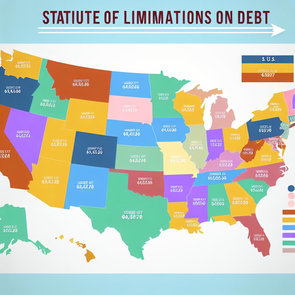 The statute of limitations on debt in different states.