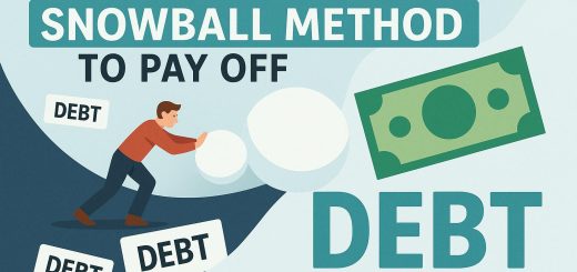 How to use a snowball method to pay off debt.