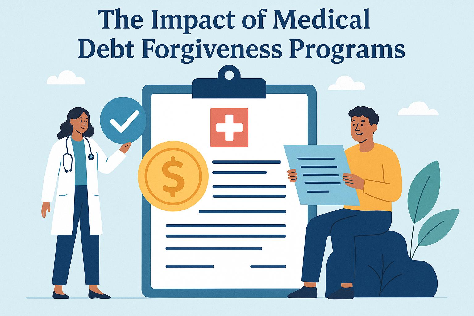 The impact of medical debt forgiveness programs.