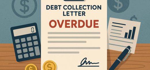 The role of debt collection letters in the recovery process.