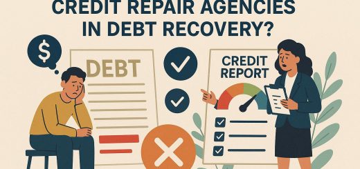 What is the role of credit repair agencies in debt recovery?