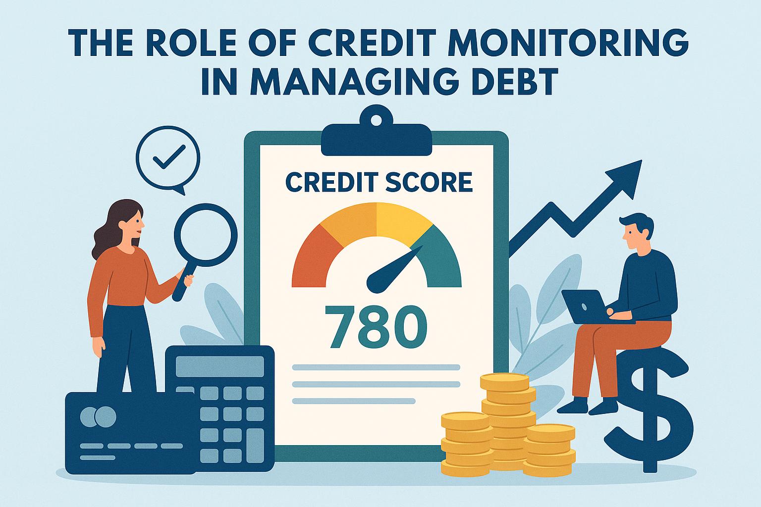 The role of credit monitoring in managing debt.