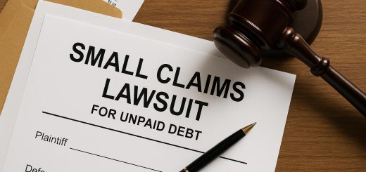 How to file a small claims lawsuit for unpaid debt.
