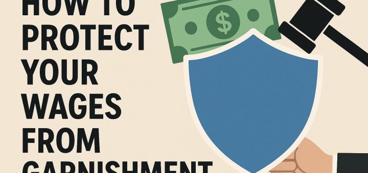 How to protect your wages from garnishment.