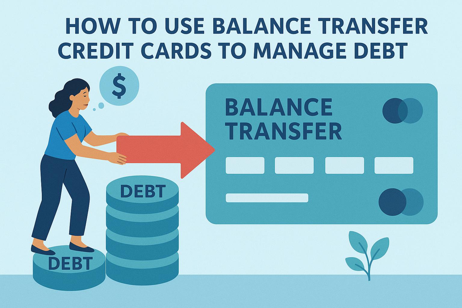 How to use balance transfer credit cards to manage debt.