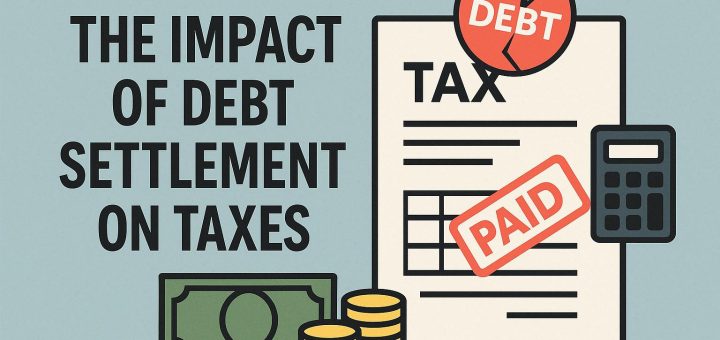 The impact of debt settlement on taxes.