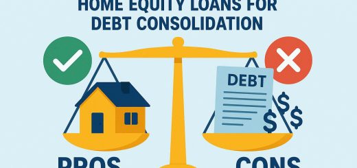 The pros and cons of using home equity loans for debt consolidation.