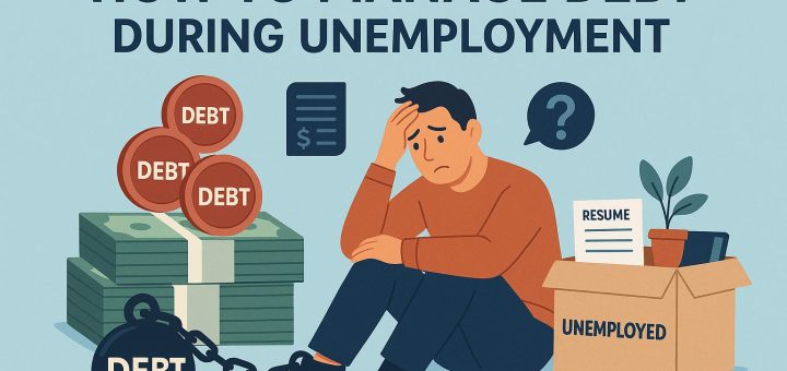 How to manage debt during unemployment.