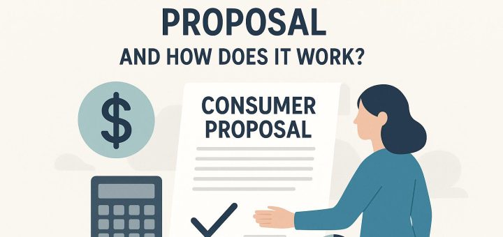 What is a consumer proposal, and how does it work?