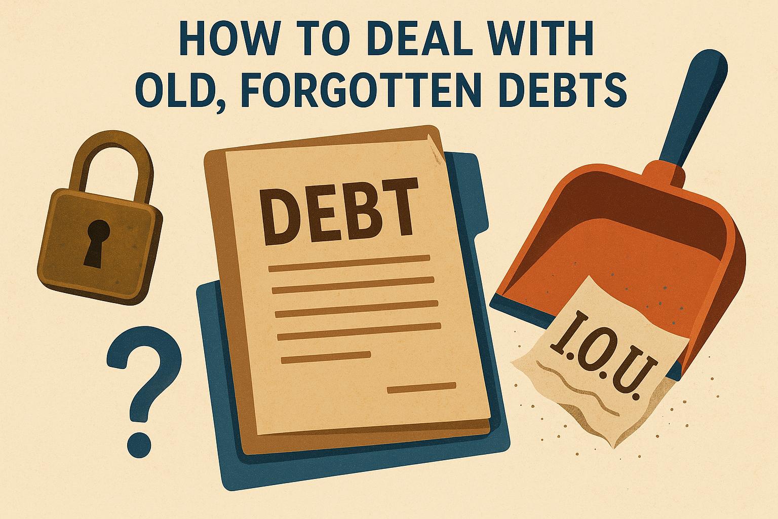 How to deal with old, forgotten debts.