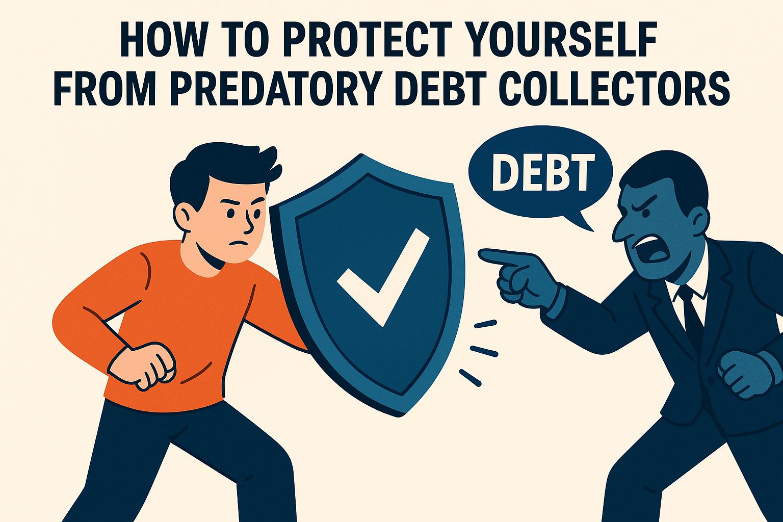 How to protect yourself from predatory debt collectors.