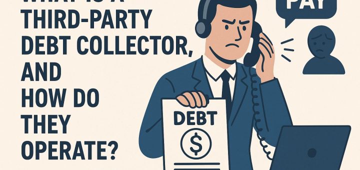 What is a Third-Party Debt Collector, and how do they operate?