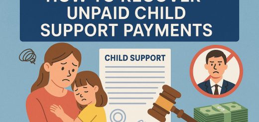 How to recover unpaid child support payments.