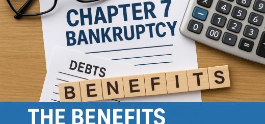 The benefits of filing for Chapter 7 bankruptcy.