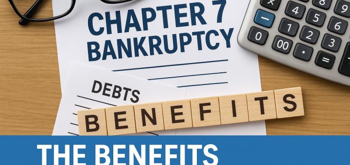 The benefits of filing for Chapter 7 bankruptcy.